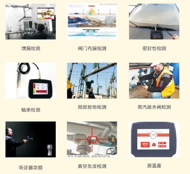 莱克舒特超声波检漏仪各项功能图