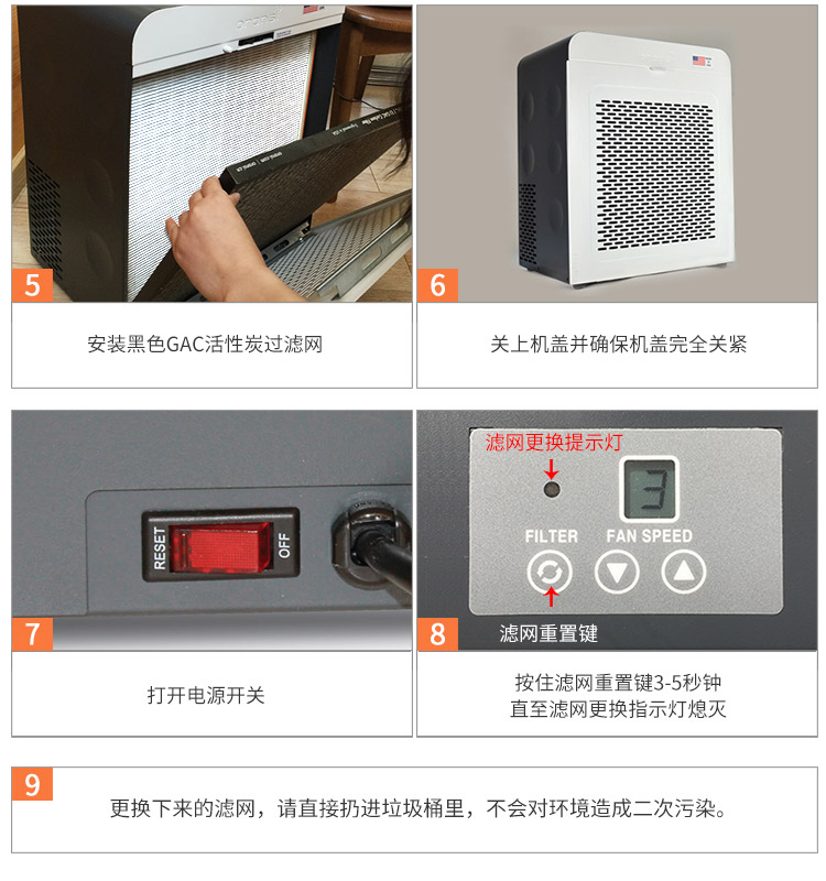 EJ-GAC椰壳活性炭主过滤网13