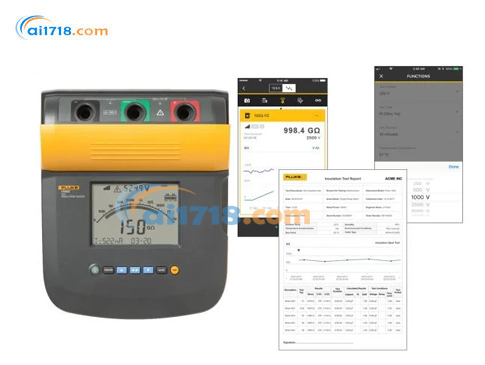 美国FLUKE 1550C绝缘电阻测试仪