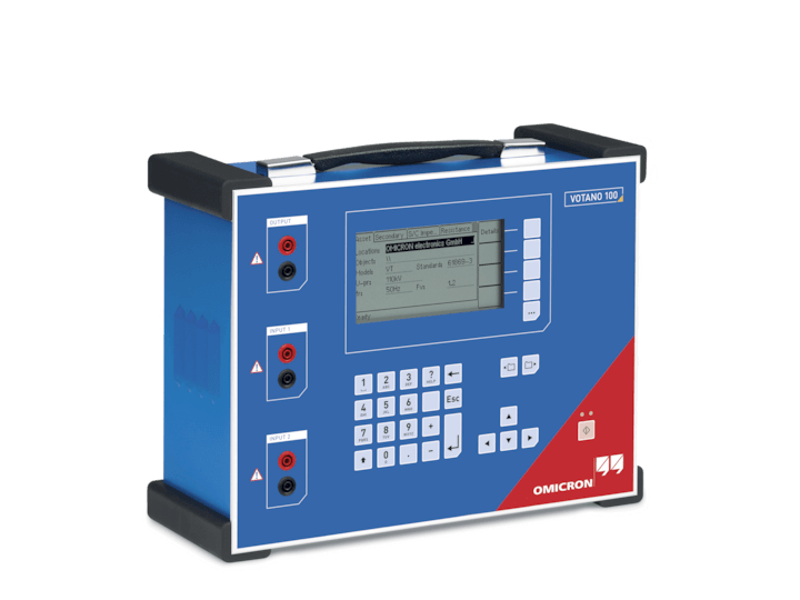 OMICRON VOTANO 100便携式电压互感器测试及校准系统