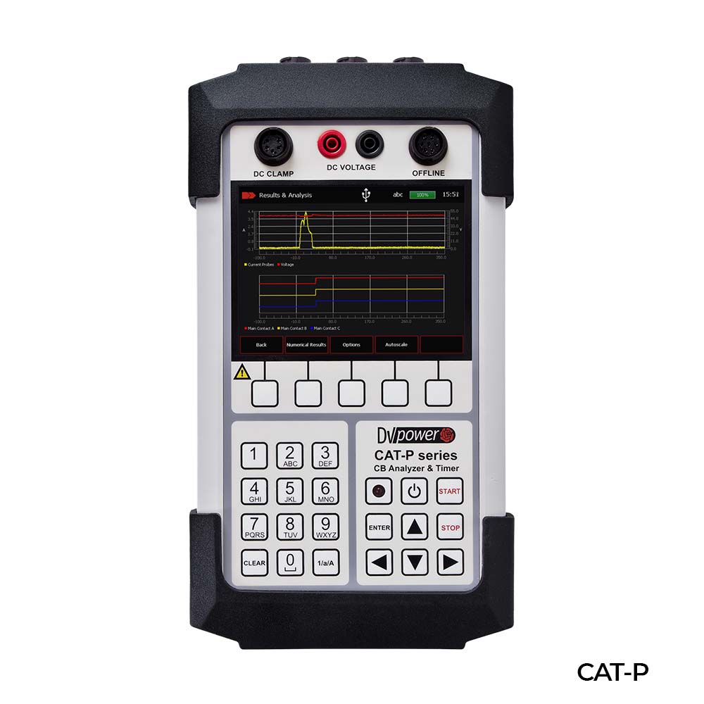 瑞典DV POWER CAT-P手持式断路器机械特性分析仪