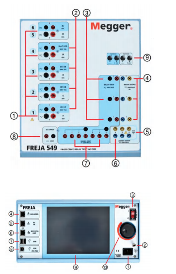 FREJA549继电保护测试仪