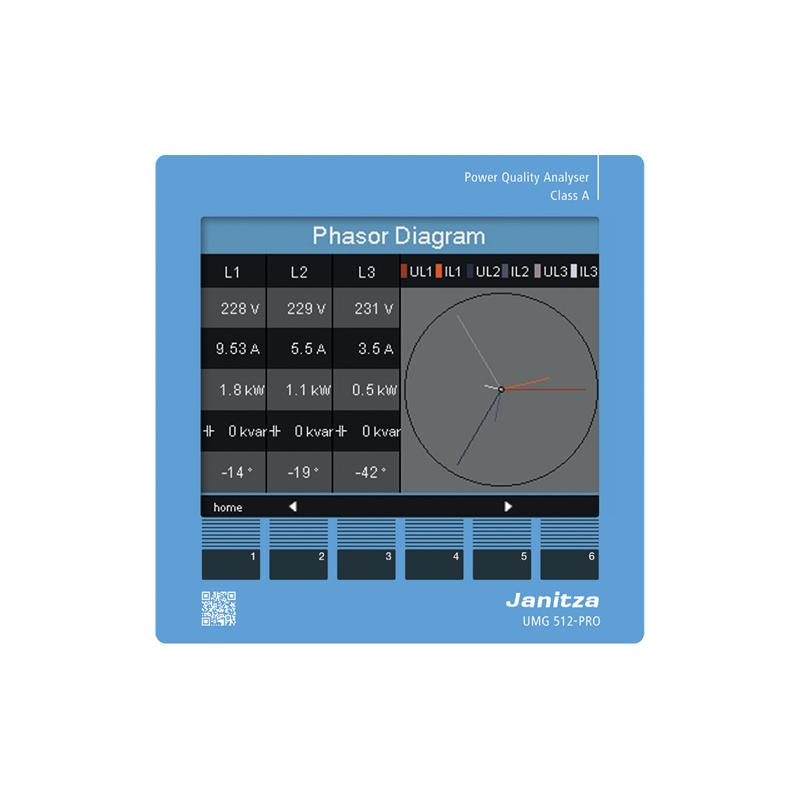 德国Janitza UMG512‑PRO电能质量分析仪