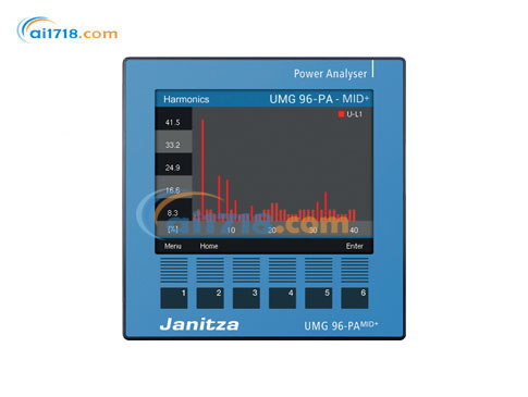 德国Janitza UMG 96‑PA‑MID +电能质量分析仪