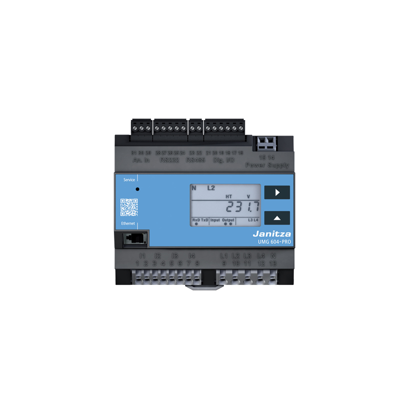 德国 Janitza UMG 604‑PRO电能质量分析仪